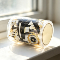 Rollo de Papel Washi Translúcido Personalizado con Impresión Personalizada de Fábrica Hercter para Decoración de Diarios de Viaje y Álbumes de Recortes