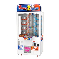 Distributeur de billets de banque, marteau pivotant Original à pièces de monnaie, Machine d'arcade, accepteur de billets, jouet, cadeau, prix