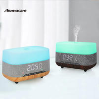 Diffuseur d'arôme ultrasonique intelligent en tissu pour humidificateur d'air de 300ml avec haut-parleur