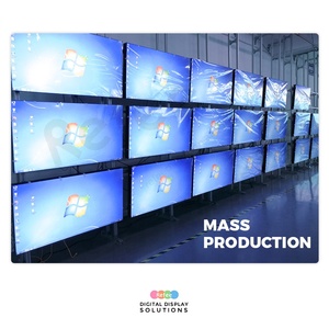 วิดีโอวอลล์ขนาด 46 49 55 65 นิ้ว ขอบจอบางเฉียบ 2x2 3x3 4x4 จอ LCD สำหรับภายในอาคาร ความละเอียด 4K จอแสดงผลโฆษณาแบบต่อประกอบ 4K ขนาด 46 55 65 นิ้ว Lc - Product Image 5