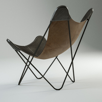 Chaise papillon pliable en cuir véritable 2023 de qualité supérieure pour le camping, la plage et la chambre