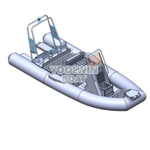 Gommone Semirigido (RIB/RHIB) 580 Yoolwin Offshore Orca Hypalon Personalizzato per <span class=keywords><strong>Noleggio</strong></span> e Charter con Scafo in Alluminio - Product Image 3
