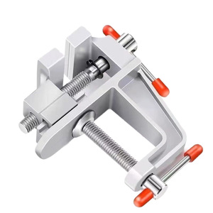 <b>Mini</b> Bench Vise Smooth Jaw 4 Inch Bolt Mount Diy Workbench <b>Clamp</b> - Product Image 4