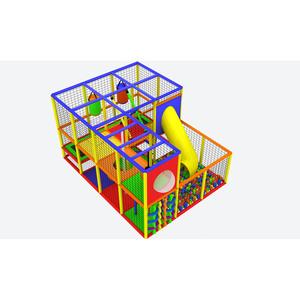 Équipement de terrain de jeu <span class=keywords><strong>intérieur</strong></span> personnalisable pour enfants Saturation élevée Vitalité Diapositives amusantes Piscine à - Product Image 2