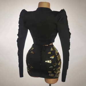 Costumes de scène à paillettes, robes de danse pour discothèque, bar, robes de spectacle de mannequins, robes de fête, robes de réunion de fin d'<span class=keywords><strong>année</strong></span> - Product Image 4