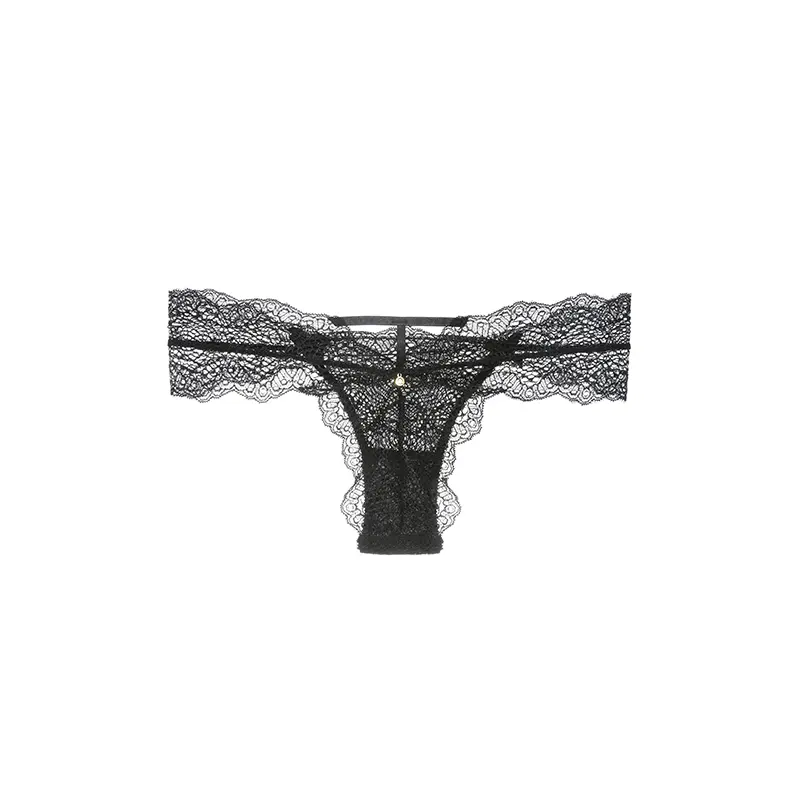 Wholesale 2021 New Design Women Lace Brief Sexy Transparent Lingerie Bikini String