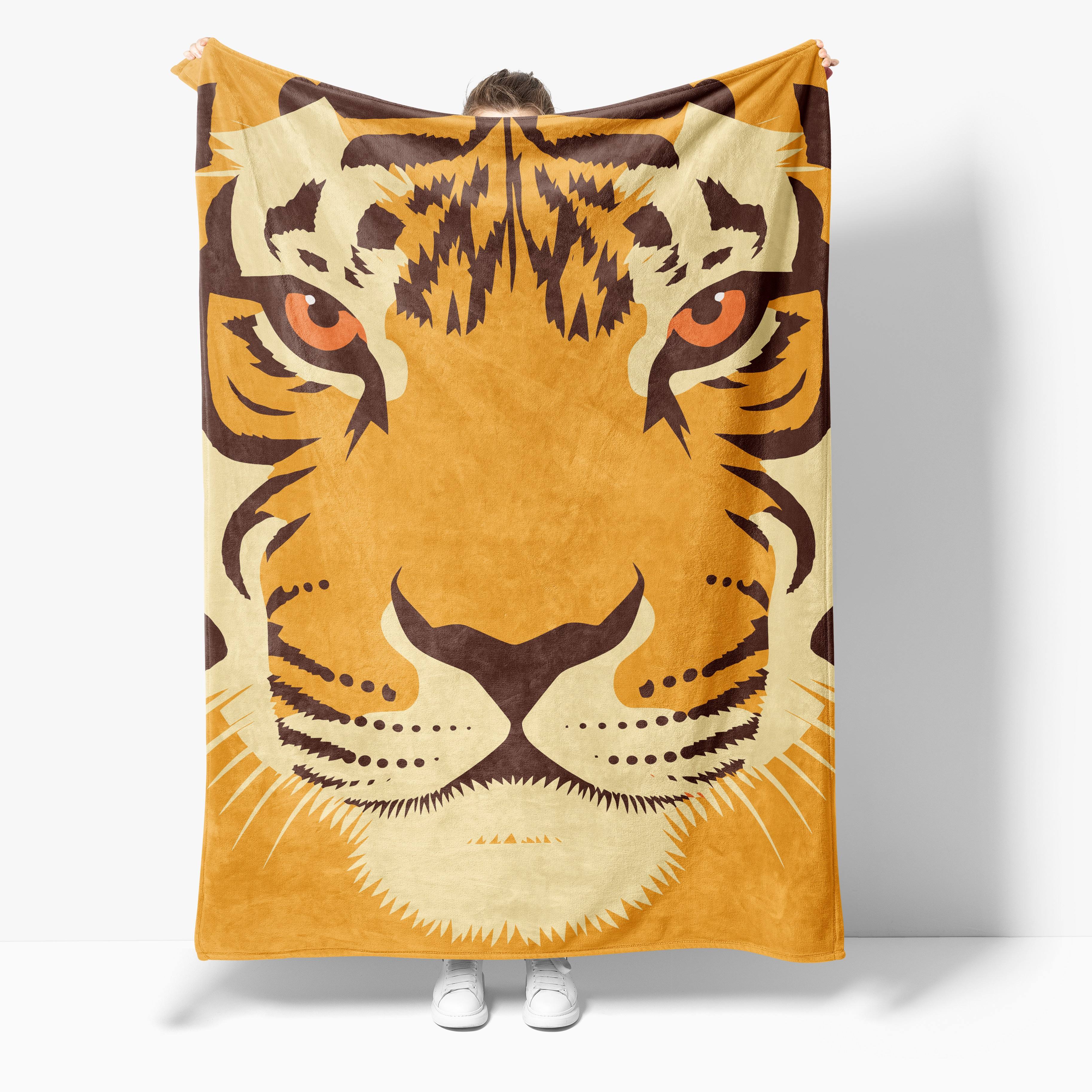 Order Online Panther Blanket Customizable Polyester Blanket