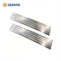 Lames de trancheuse à pain en acier inoxydable SUS440C, technologie Ou Man, garantie 1 an, machines Oliver, dents dentelées, plus durables