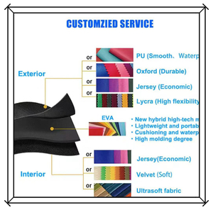 Housse de guitare électrique folk portable en tissu doux tissé double, résistante à l'eau, design ergonomique, étui pour guitare acoustique - Product Image 3