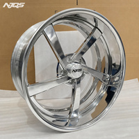 Jantes forgées NJQS 22 24 26 pouces, jantes personnalisées à fond profond 5x112 5x114.3 en alliage d'aluminium pour Chevrolet Ford Cadillac