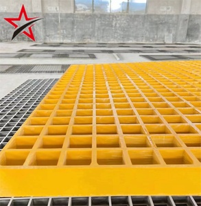 Cường độ cao FRP <span class=keywords><strong>Panel</strong></span> sợi thủy tinh Grating khuôn sàn cho trạm biến áp điện và nhà máy hóa chất - Product Image 4