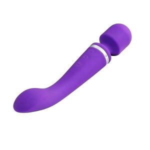 Masajeador corporal eléctrico recargable por USB, potente vibrador de doble vibración, G consolador de punto, Varita, vibrador para mujer, juguete sexual femenino - Product Image 2