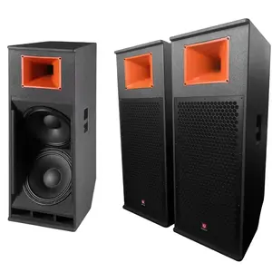 Equipamento de som profissional de três vias, equipamento de som de T-513 duplo 15 ''com amplificadores/alto-falante t.i pro de áudio