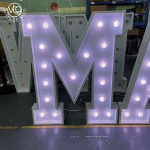 ตัวอักษรไฟ LED สีขาวขนาดใหญ่ 4 ฟุต "MARRY <span class=keywords><strong>ME</strong></span>" พร้อมหลอดไฟสำหรับตกแต่งขอแต่งงาน - Product Image 6
