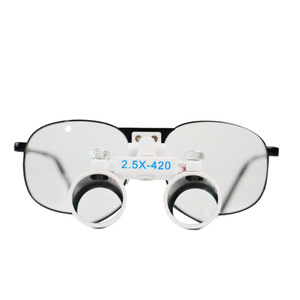 Loupe binoculaire Sle 2,5X avec lentille en verre de 40 mm pour observation biologique, type bandeau - Product Image 4
