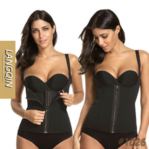 Langqin Women <b>Bodysuit</b> <b>Shapewear</b> Underbust Corset Waist Trainer Neoprene Spandex Breathable Firm BBL Sport Workout - Product Image 1