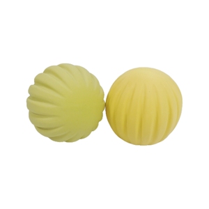 Palline di gomma A strisce verticali Non tossiche igieniche ed ecologiche accolte per bambini come regalo per il bambino - Product Image 4