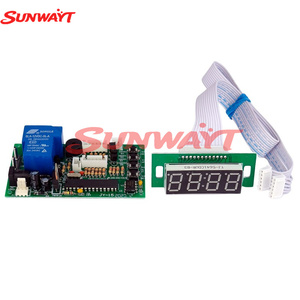 JY-15B 12V ARCADE TIMER BOARD WITH 4Digit LED DISPLAY Timer Controller PCB FOR Vending <b>Machine</b> Washing <b>Machine</b> - Product Image 3