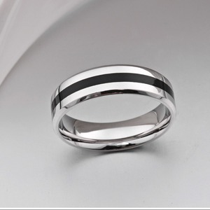 Popular yunnique style, niche, light luxury, minimalist, colorfast titanium steel rings, fashionable Korean style, - Product Image 3