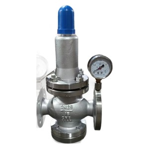 Válvula Reductora Manual (Pulsada) de Vapor/Aire/Nitrógeno YK43X/F-16P DN80 para Suministro y Drenaje de Agua - Product Image 5
