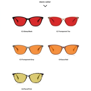 Lunettes anti-lumière bleue OEM de haute qualité, 100 % protection, monture TR90 noire unisexe, verres orange, forme carrée, légères, vente en gros, tendance - Product Image 3