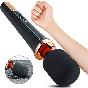 Kostenlose individuelle Box  riesiger magischer <span class=keywords><strong>Av</strong></span>-Stick-Vibrator Masturbator Körpermassagegerät 10-Gang-Vibratoren Klitoris-Stimulation Produkte für Erwachsene - Product Image 1