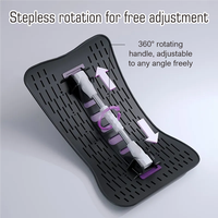 Planche de décompression lombaire ajustable personnalisée pour soulager les douleurs du bas du dos et exercices de stretching dorsal