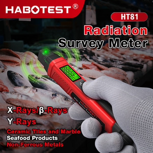 Detector de Radiación HABOTEST HT81, Tipo Pluma, 0.00uSv-5000mSv, Pantalla Digital, Alarma Luminosa, para Detección de Radiación Nuclear - Product Image 4
