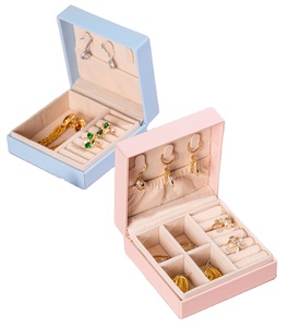 Étuis à bijoux Markron en cuir de haute qualité pour la vente en gros, coffrets pour ensembles de bijoux - Product Image 1