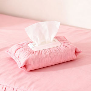 Funda Universal para Toallitas Húmedas de Bebé, Talla Única, Compatible con Todos los Paquetes de Toallitas, Funda de Muselina de Algodón para <span class=keywords><strong>Bolsa</strong></span> de Pañales - Product Image 5