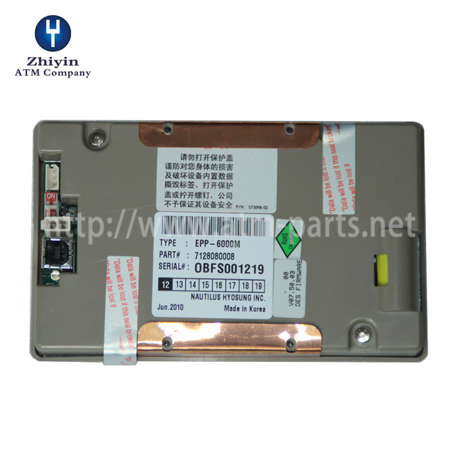 Spot Sales ATM Nautilus Hyosung Parts Encrypted PIN Pad 7128080010 EPP 6000M 7128080008 712-8080008