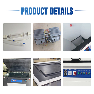 DOYAN New Semi-Automatic Vacuum Screen Exposure Unit With Casters, Iodine-Gallium Lamp For Screen Printing Plate-Making