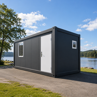 Conteneur préfabriqué portable en gros, maison modulaire démontable, bureau mobile en kit, cabane de chantier, conteneur de chantier