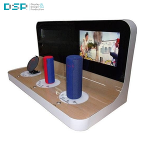 Dsp Việt Nam nhà máy tùy chỉnh Acrylic Bluetooth loa hiện đại thân thiện với môi kỹ thuật số sản phẩm điện tử hiển thị đứng - Product Image 2