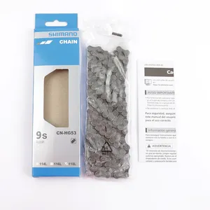 Cadenas <span class=keywords><strong>de</strong></span> <span class=keywords><strong>Bicicleta</strong></span> Shimano Alivio <span class=keywords><strong>de</strong></span> 9 Velocidades HG53 para <span class=keywords><strong>Bicicleta</strong></span> <span class=keywords><strong>de</strong></span> Montaña MTB y Carretera, <span class=keywords><strong>Cadena</strong></span> HG Original - Product Image 5