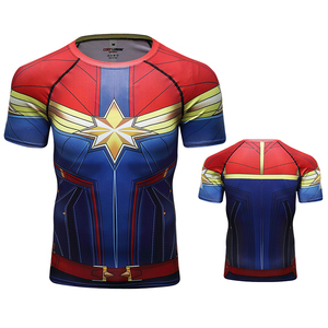 Camiseta Deportiva Cody Lundin de Poliéster con Estampado 3D de Superhéroe, Camisetas de Compresión para Hombre - Product Image 5