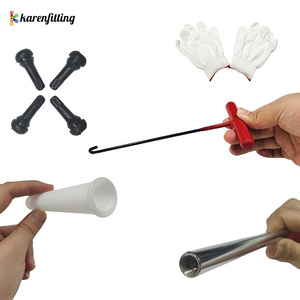 Kit de Herramientas para Reparación de Neumáticos, 3 Piezas, Kit de Herramientas de Instalación de Válvulas Metálicas de Cambio Rápido - Product Image 5