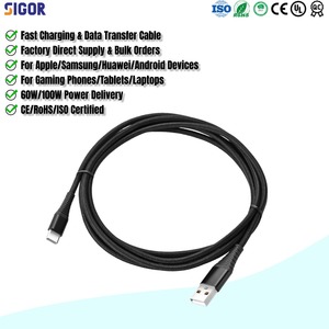 Nhanh Chóng Sạc C Để C Cáp Điện Thoại Di Động Sạc Cáp Cáp USB Loại C 60W Cho Android Apple Thiết Bị Di Động - Product Image 2