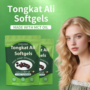 Gélules de Tongkat Ali, 240 unités, à base d'huile MCT, sans gluten, sans OGM, complément alimentaire pour hommes, gestion de l'énergie - Product Image 6