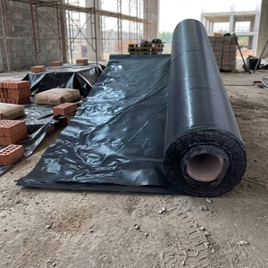 2 X 50m X 200um <strong>Plastic</strong> Construction Film Poly <strong>Sheeting</strong> Polythene Film <strong>on</strong> <strong>Roll</strong> for Builder - Product Image 2