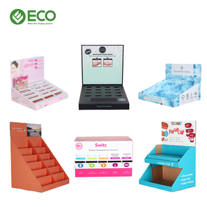 Op Maat Gemaakte Etherische Olie Displayrek Kartonnen Teller Displaystandaard Met Cmyk-Bedrukking En Glanzende/Matte Afwerking - Product Image 5