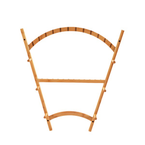 Zhengfeng Bamboo Fan Shaped Arrow Stand For Recurve Bow Compound Bow Traditional Bow Archery Range Use - Product Image 3