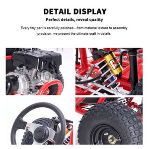 <span class=keywords><strong>Kart</strong></span> à pédales tout-terrain à quatre roues motrices Longwise 270CC <span class=keywords><strong>4</strong></span> <span class=keywords><strong>temps</strong></span>, divertissement familial en plein air et location de <span class=keywords><strong>kart</strong></span> à pédales de loisirs compétitif - Product Image 5