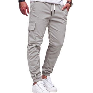 <span class=keywords><strong>Pantaloni</strong></span> Cargo Casual da Uomo all'Ingrosso - Joggers in Tela Slim Fit con Tecnologia Anti-Piega - Product Image 2