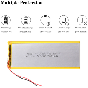 Batería de polímero de iones de litio adecuada 3263156 3.7V 4800MAH para Tablet PC de 8 y 9 pulgadas, DVD, DVR - Product Image 3