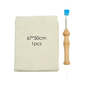 <span class=keywords><strong>ชุด</strong></span>เข็มปักผ้าแบบมีด้ามไม้สั่งทำพิเศษ พร้อมผ้ามอนก์คลอธขนาด 67*50 ซม. และชุดไหมพรมสำหรับผู้เริ่มต้น มีสินค้าพร้อมส่ง - Product Image 2