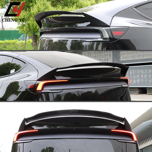 <span class=keywords><strong>Spoiler</strong></span> Winglet Premium in ABS Nero Lucido Opaco a 3 Pezzi Stile Yofer per Tesla Model Y Juniper 2025 - Decorazione Posteriore Rinnovata - Product Image 3