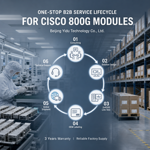 โมดูลรับส่งข้อมูลออปติคอล Cisco QDD 2X400G FR4 800G QSFP DD Dual LC 2km SMF สำหรับศูนย์ข้อมูล AI Cluster รับประกัน 1 ปี - Product Image 5