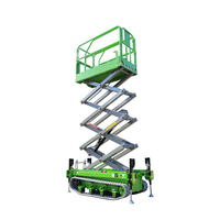 Plateforme élévatrice à ciseaux hydraulique personnalisée en gros, prix usine, pour l'entretien des plafonds et des murs rideaux en verre