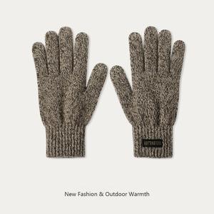 Gants de course pour <span class=keywords><strong>homme</strong></span> KAIXI, détection des aiguilles, légers, extérieur, personnalisés, en <span class=keywords><strong>laine</strong></span> mérinos, écran tactile, longueur poignet, quatre saisons - Product Image 6
